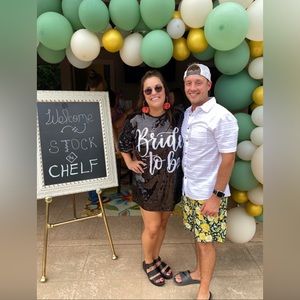 Bride to Be Sequin Mini Dress